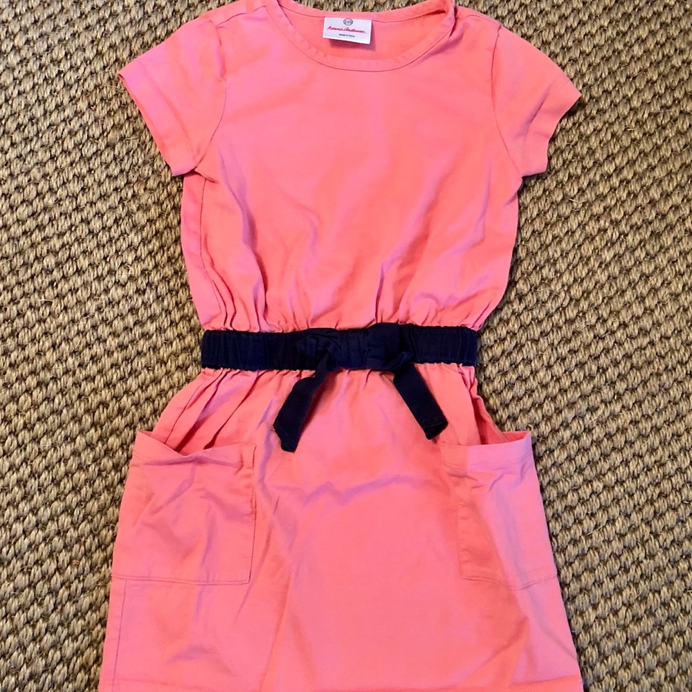 Hanna Andersson short sleeve jersey dress size 110